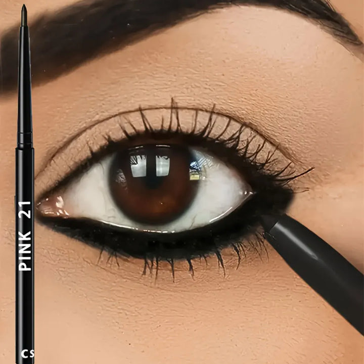 Black Waterproof Eyeliner Pencil – Smudge-Proof, Long-Lasting (3-Pack)