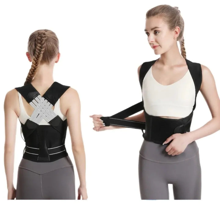 Adjustable Back Support Brace – Posture Corrector for Men & Women