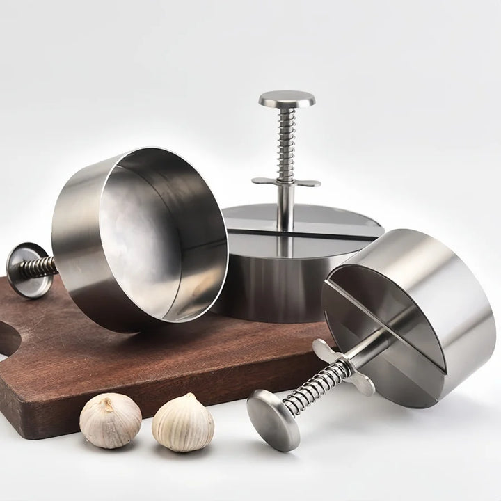 Professional Burger Press – Stainless Steel Patty Maker