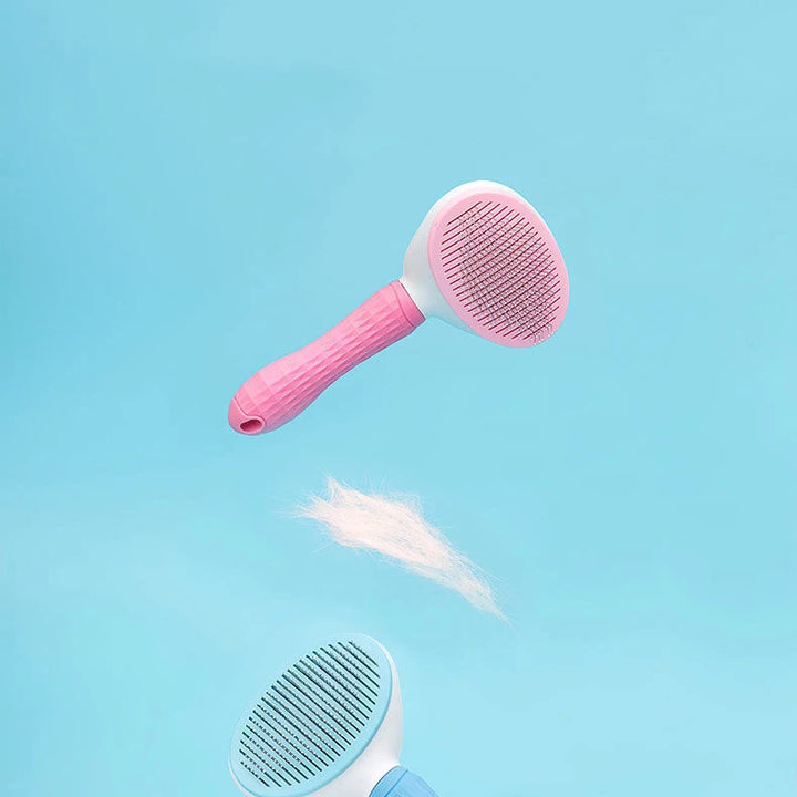 Professional Pet Grooming Brush – Stainless Steel Comb for Dogs & Cats