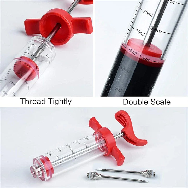 Professional Meat Marinade Injector – Flavor Infuser for Juicy, Flavorful Meats