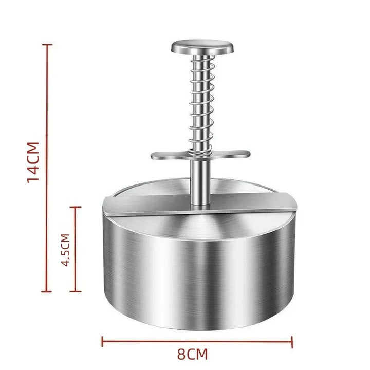 Professional Burger Press – Stainless Steel Patty Maker