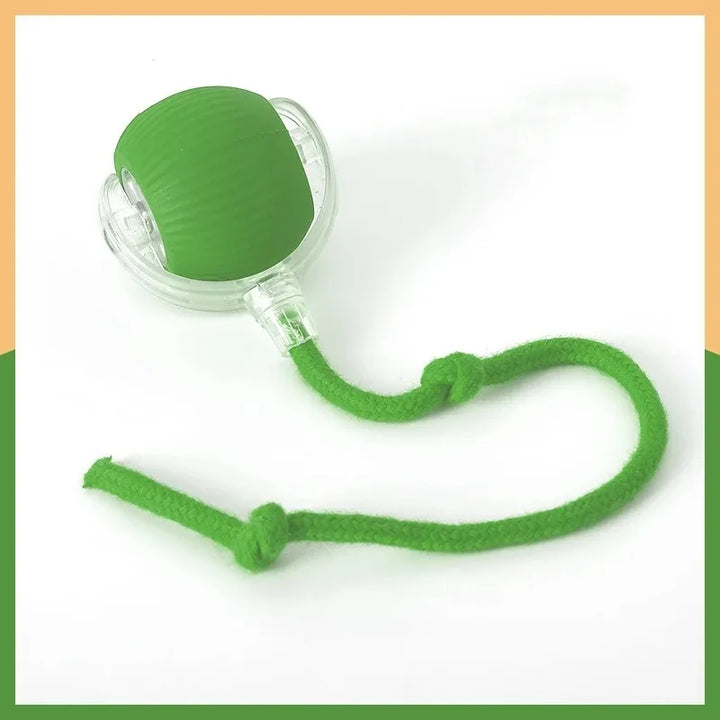 Automatic Rolling Ball Cat Toy – Interactive Fake Tail Electric Mouse