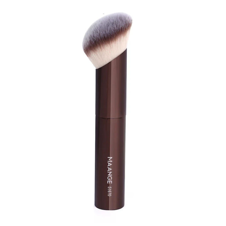 MAANGE Dual-Ended Makeup Brush – Professional Foundation & Contour Brush