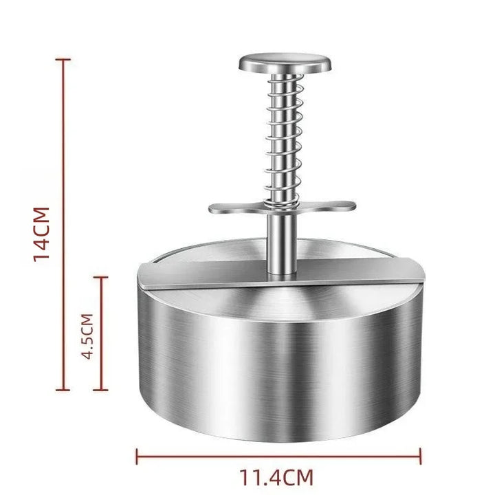 Professional Burger Press – Stainless Steel Patty Maker