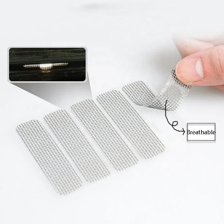 Self-Adhesive Window Screen Repair Patches – Instant Fix for Holes & Tears