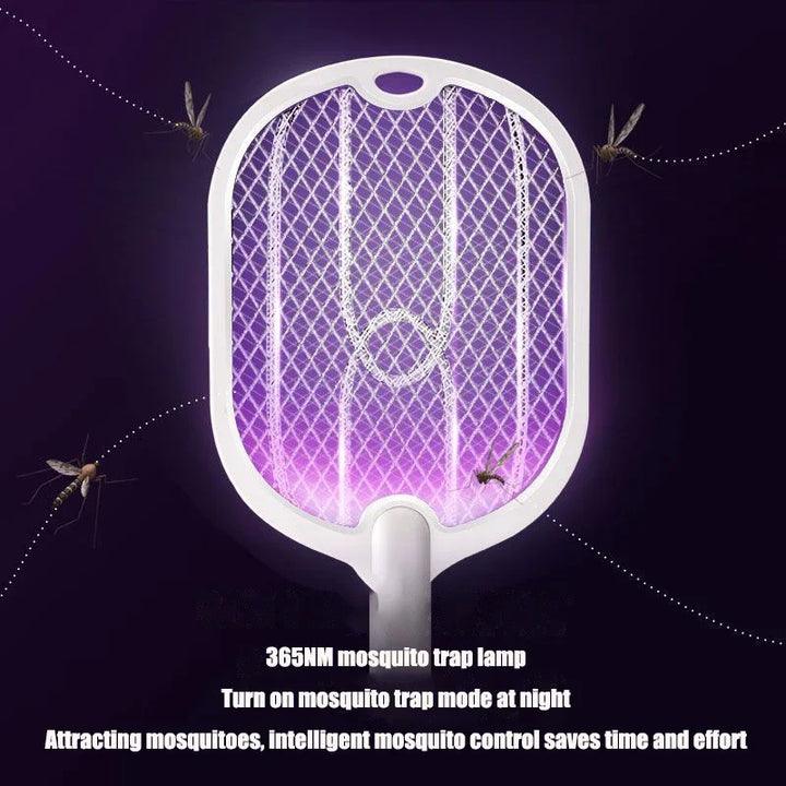3-in-1 USB Rechargeable Mosquito Killer Lamp – Portable, Wall-Mount & Desktop Zapper