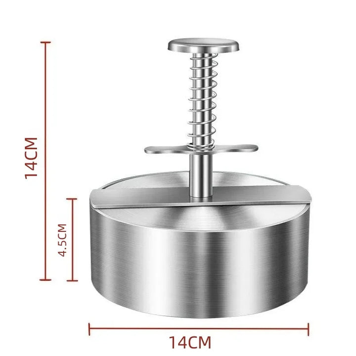 Professional Burger Press – Stainless Steel Patty Maker
