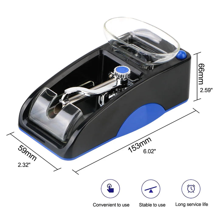 Electric Cigarette Rolling Machine – Automatic Tobacco Roller with Adjustable Tightness