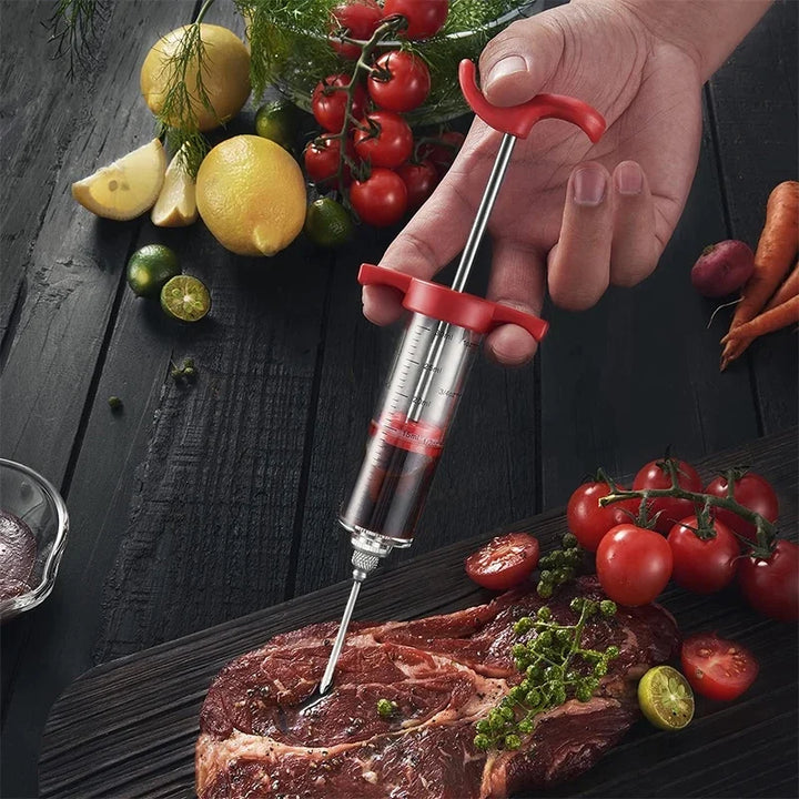 Professional Meat Marinade Injector – Flavor Infuser for Juicy, Flavorful Meats
