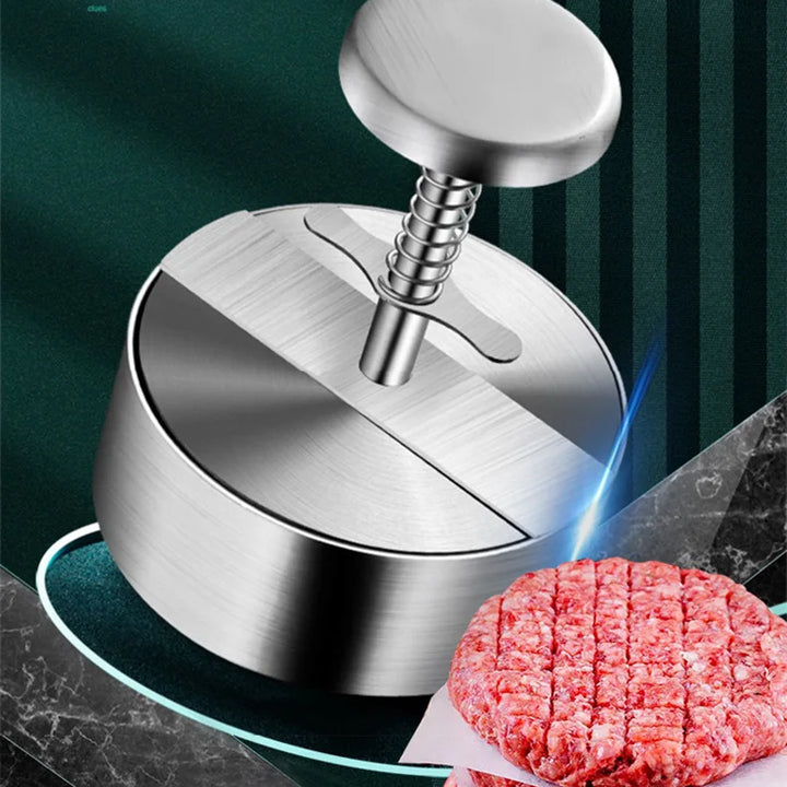 Professional Burger Press – Stainless Steel Patty Maker