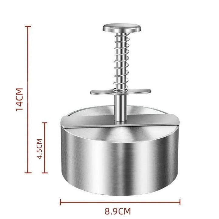 Professional Burger Press – Stainless Steel Patty Maker