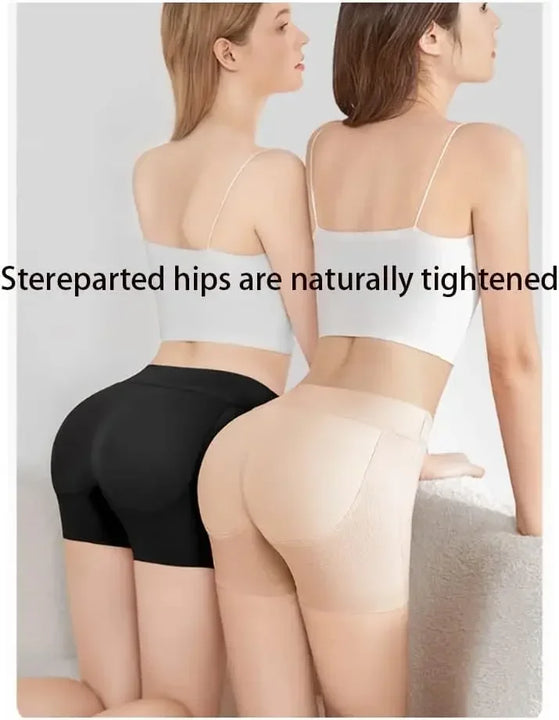 🔥Hot Sale🔥Latex Fake Buttocks Shapewear – Seamless Hip Pads Underwear for Women, Butt Lifter Panty, Natural Curves, Square Angle Design