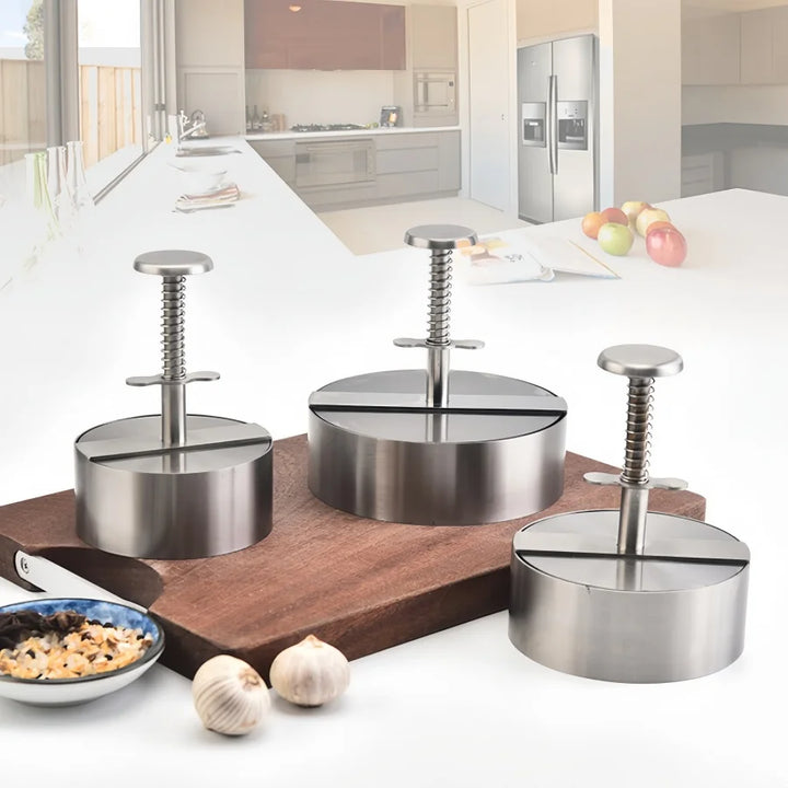 Professional Burger Press – Stainless Steel Patty Maker