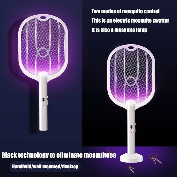 3-in-1 USB Rechargeable Mosquito Killer Lamp – Portable, Wall-Mount & Desktop Zapper