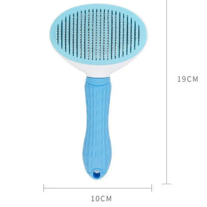 Professional Pet Grooming Brush – Stainless Steel Comb for Dogs & Cats