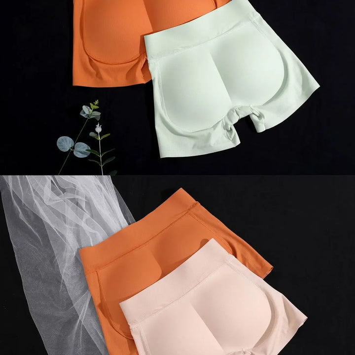 🔥Hot Sale🔥Latex Fake Buttocks Shapewear – Seamless Hip Pads Underwear for Women, Butt Lifter Panty, Natural Curves, Square Angle Design