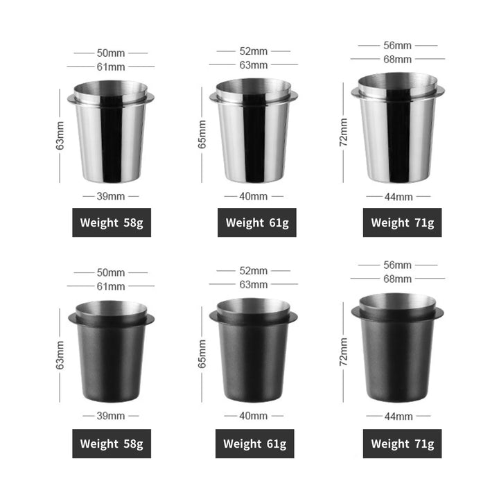 Professional Coffee Dosing Cup – Precision Grounds Management for Espresso