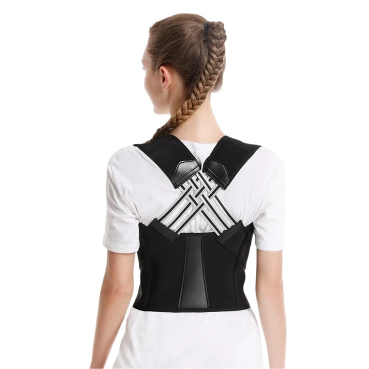 Adjustable Back Support Brace – Posture Corrector for Men & Women