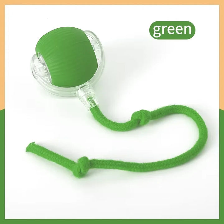 Automatic Rolling Ball Cat Toy – Interactive Fake Tail Electric Mouse