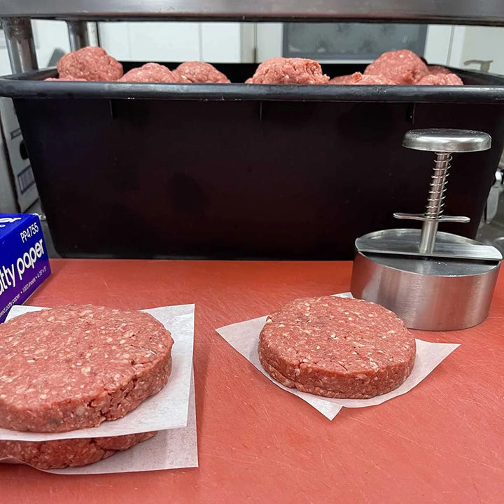 Professional Burger Press – Stainless Steel Patty Maker