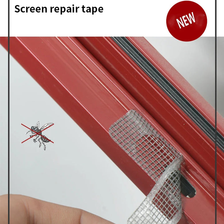 Self-Adhesive Window Screen Repair Patches – Instant Fix for Holes & Tears