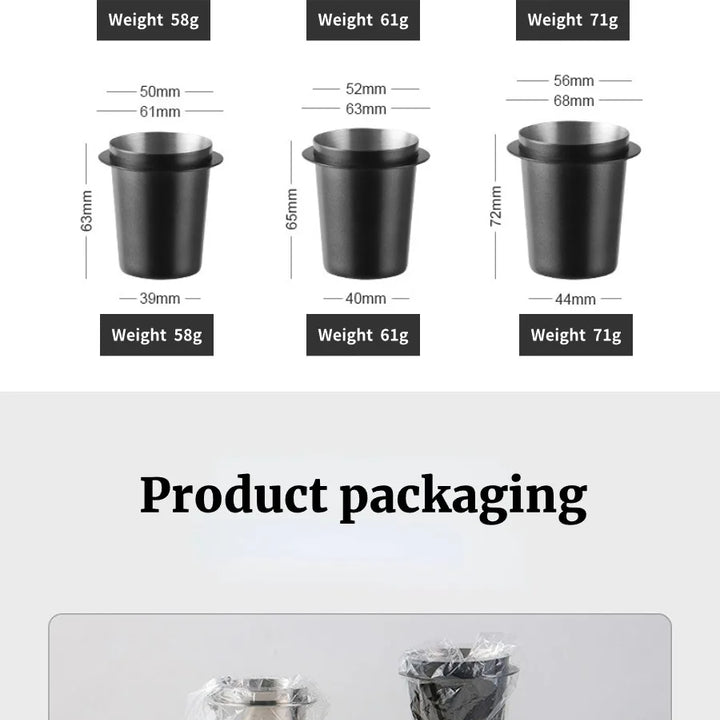 Professional Coffee Dosing Cup – Precision Grounds Management for Espresso