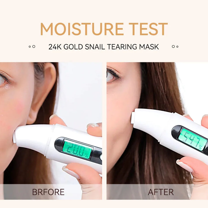 LAIKOU 24K Gold Sakura Peeling Mask – Anti-Ageing, Brightening & Blackhead Removal