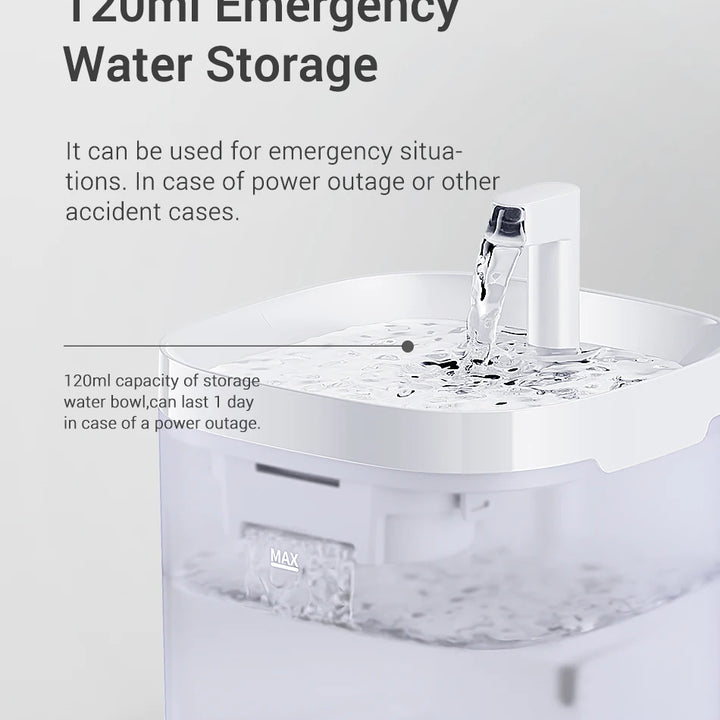 ROJECO Smart Cat Water Fountain – Automatic Circulating Pet Water Dispenser