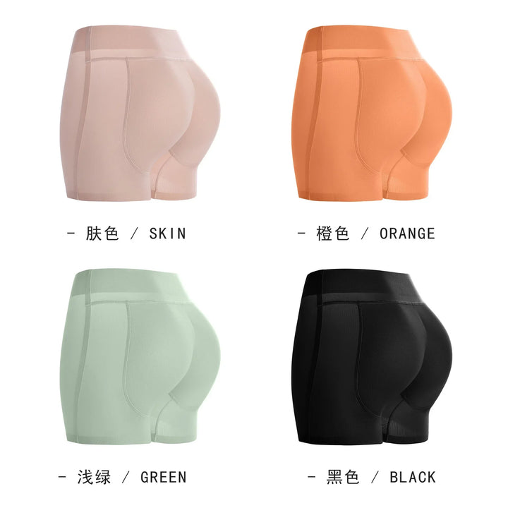 🔥Hot Sale🔥Latex Fake Buttocks Shapewear – Seamless Hip Pads Underwear for Women, Butt Lifter Panty, Natural Curves, Square Angle Design