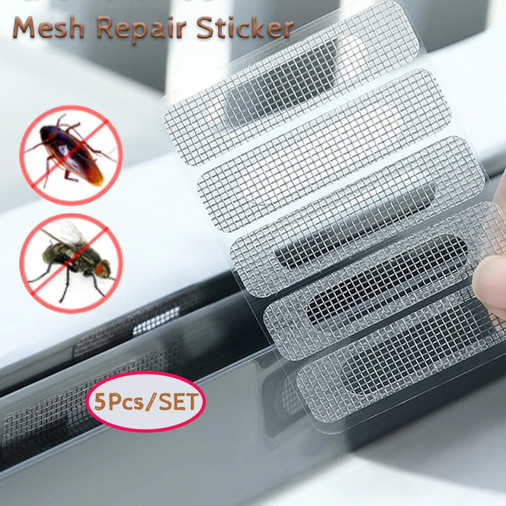 Self-Adhesive Window Screen Repair Patches – Instant Fix for Holes & Tears