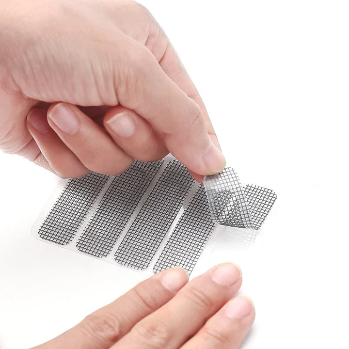 Self-Adhesive Window Screen Repair Patches – Instant Fix for Holes & Tears