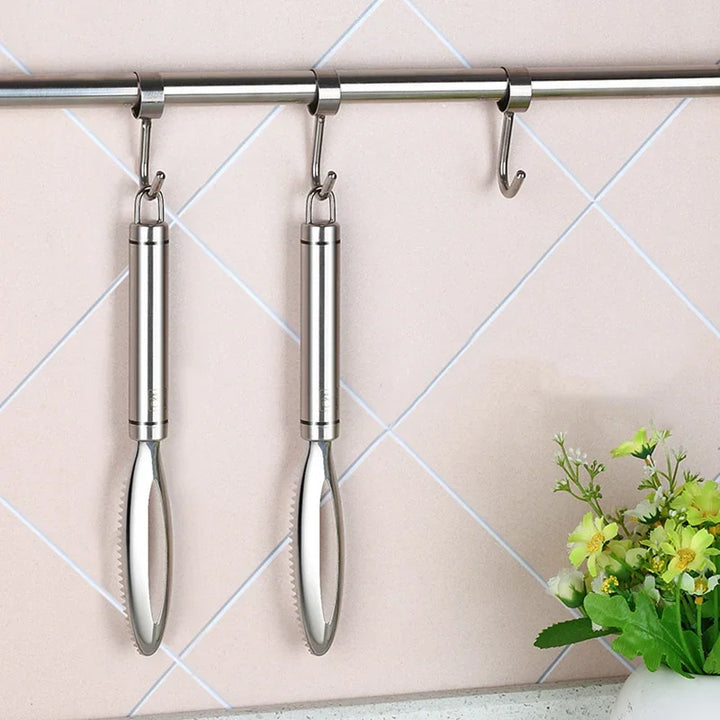 Professional Stainless Steel Fish Scaler – Clean, Safe & Effortless Descaling