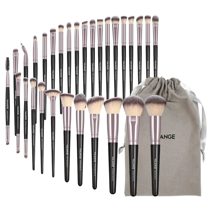 MAANGE 30 - Piece Professional Makeup Brush Set – Complete Kit for Flawless Application