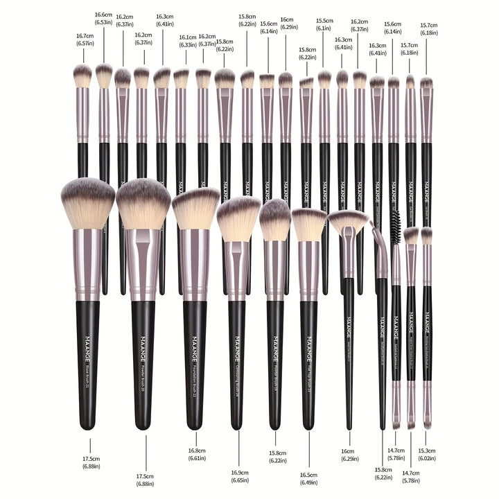 MAANGE 30 - Piece Professional Makeup Brush Set – Complete Kit for Flawless Application