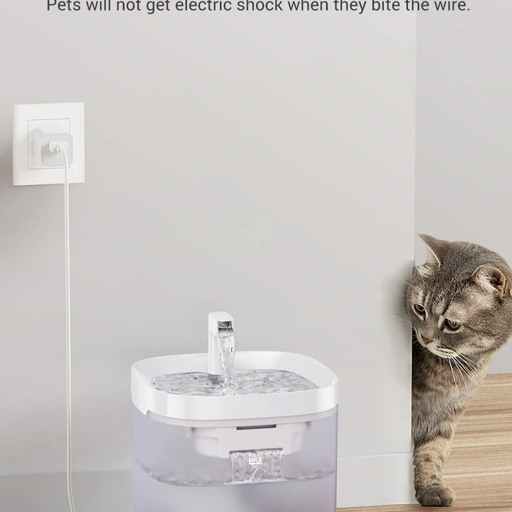 ROJECO Smart Cat Water Fountain – Automatic Circulating Pet Water Dispenser