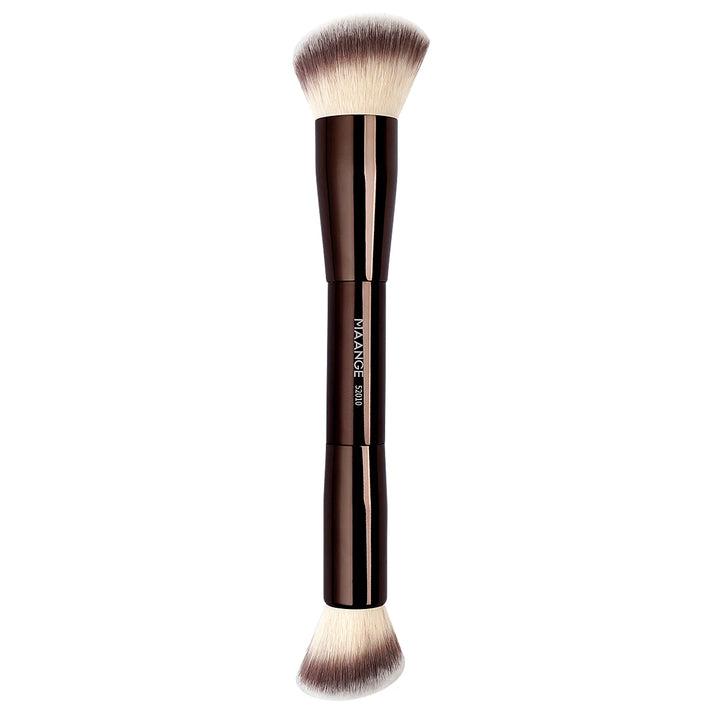 MAANGE Dual-Ended Makeup Brush – Professional Foundation & Contour Brush