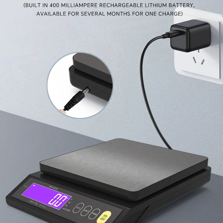 Professional Digital Kitchen Scale – High-Precision, Fully Waterproof & Multifunctional
