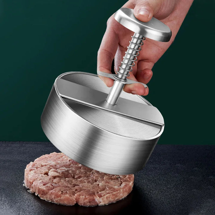 Professional Burger Press – Stainless Steel Patty Maker